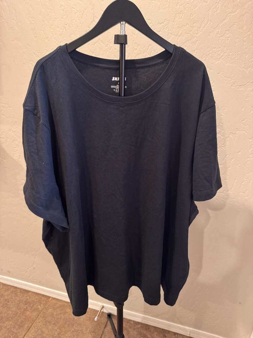 SKIMS Oversized Crew Neck Cotton T-Shirt